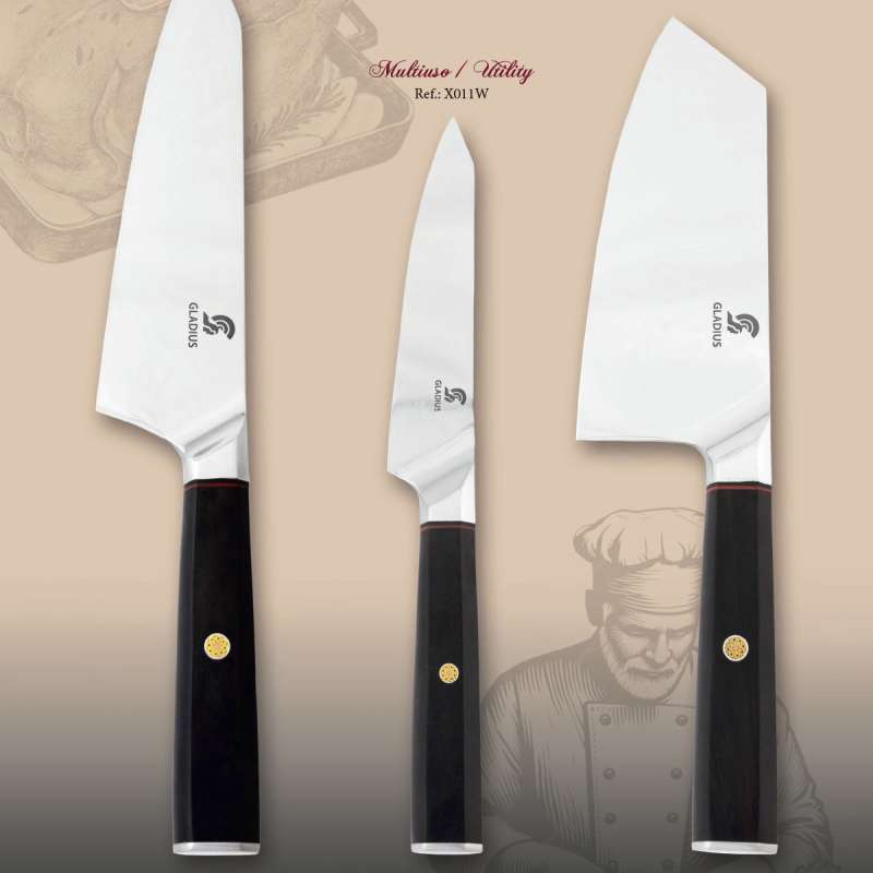 Kitchen Knives - Art Gladius: We forge medieval swords and weapons for collectors and enthusiasts at Toledo